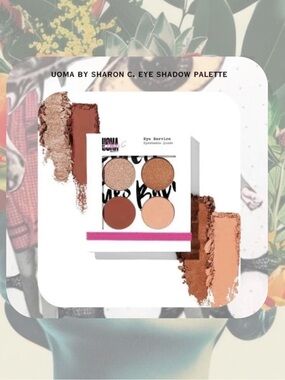 NWT🎉 neutral glitter & matte eye shadow palette
